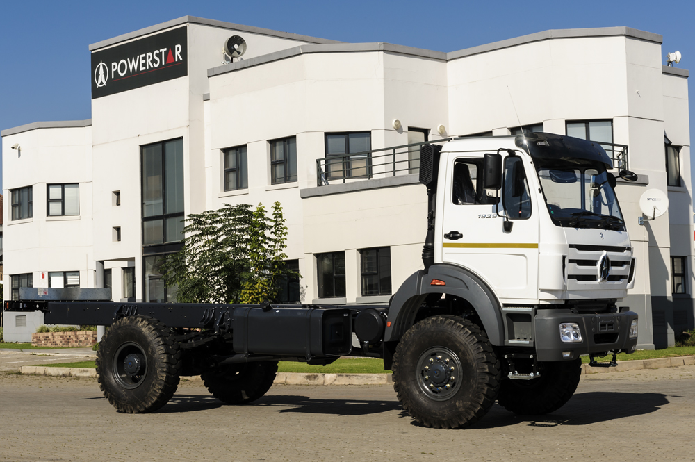 
								VX 1729 4×4 Chassis and Cab full									