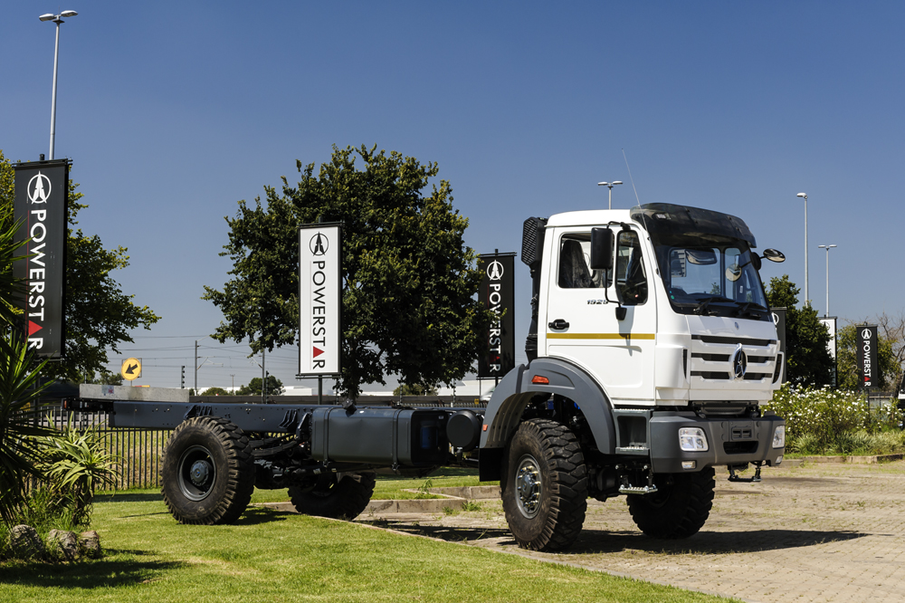 
								VX 1729 4×4 Chassis and Cab full									